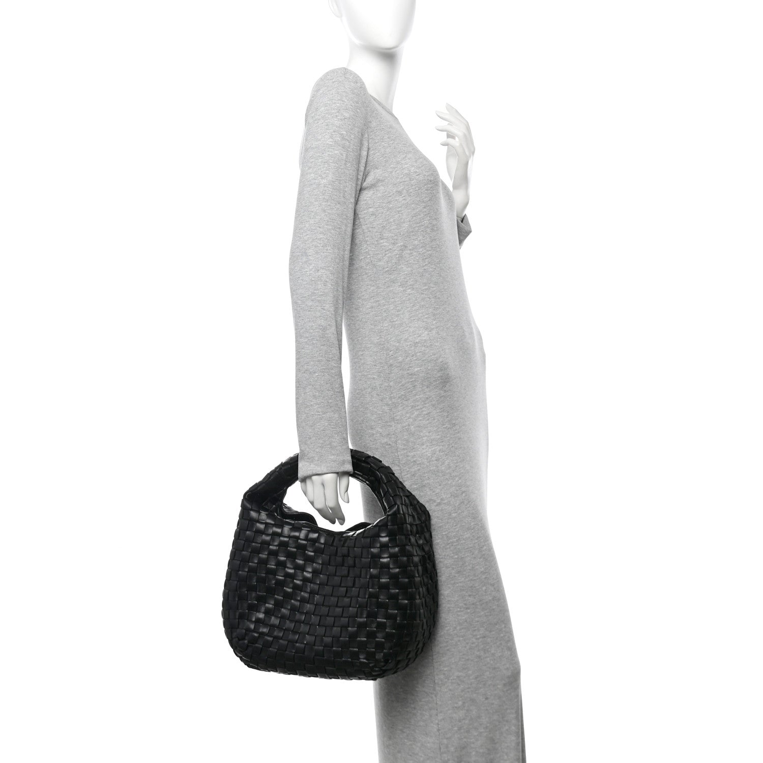 Bottega Veneta Nappa Intrecciato Hobo Black 2 of 10