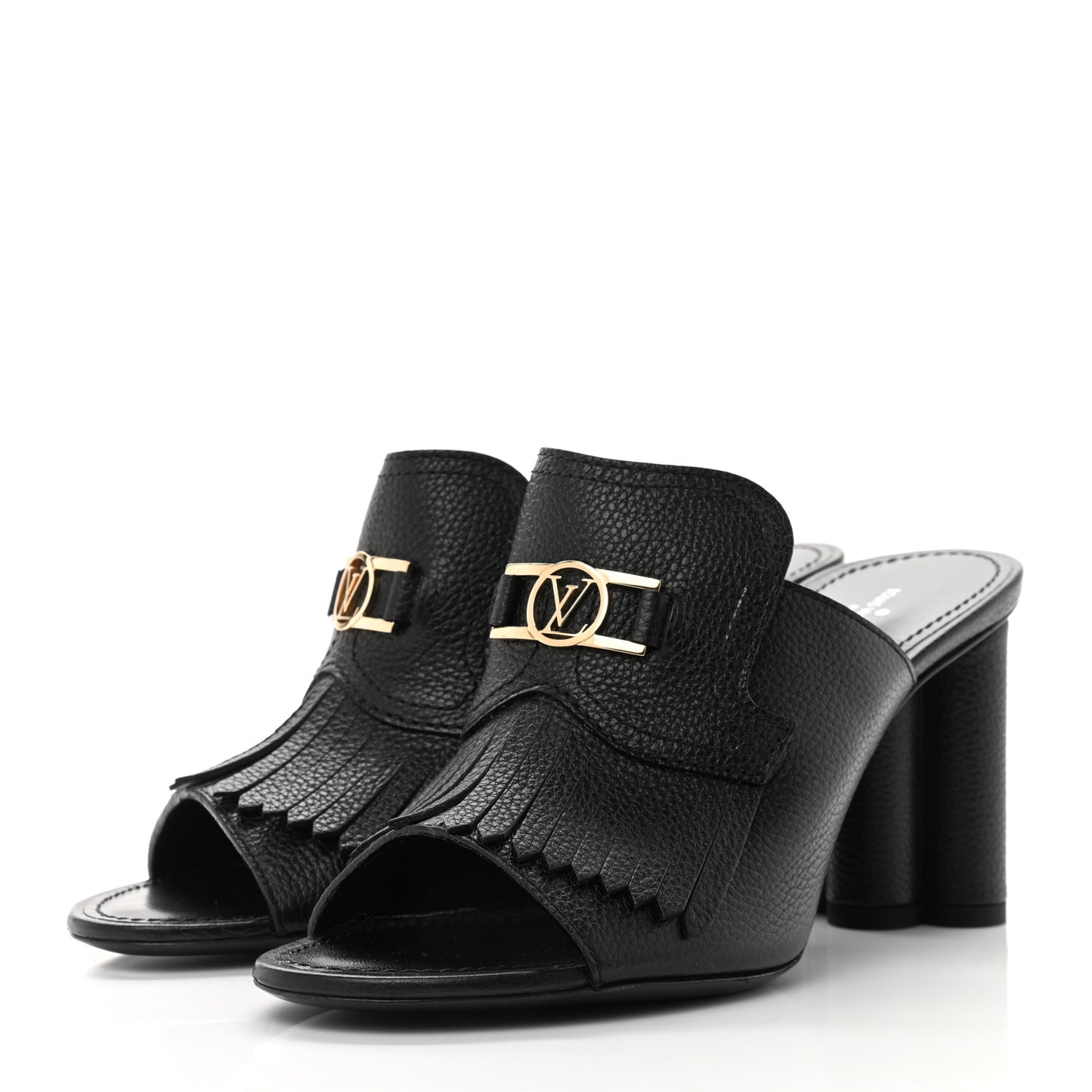 Calfskin Indiana Mule 39.5 Black