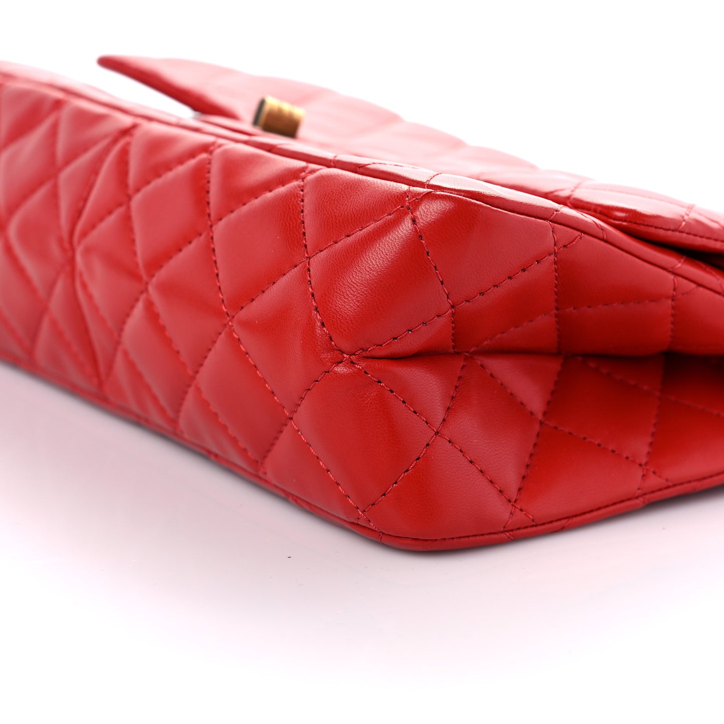 Lambskin Quilted 2.55 Reissue 225 Flap Red
