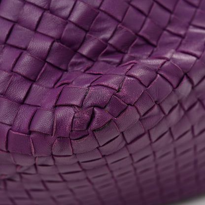 Bottega Veneta Nappa Intrecciato Large Cesta Tote Eggplant 10 of 14
