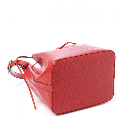 Louis Vuitton Epi Petit Noe Castillan Red 3 of 7