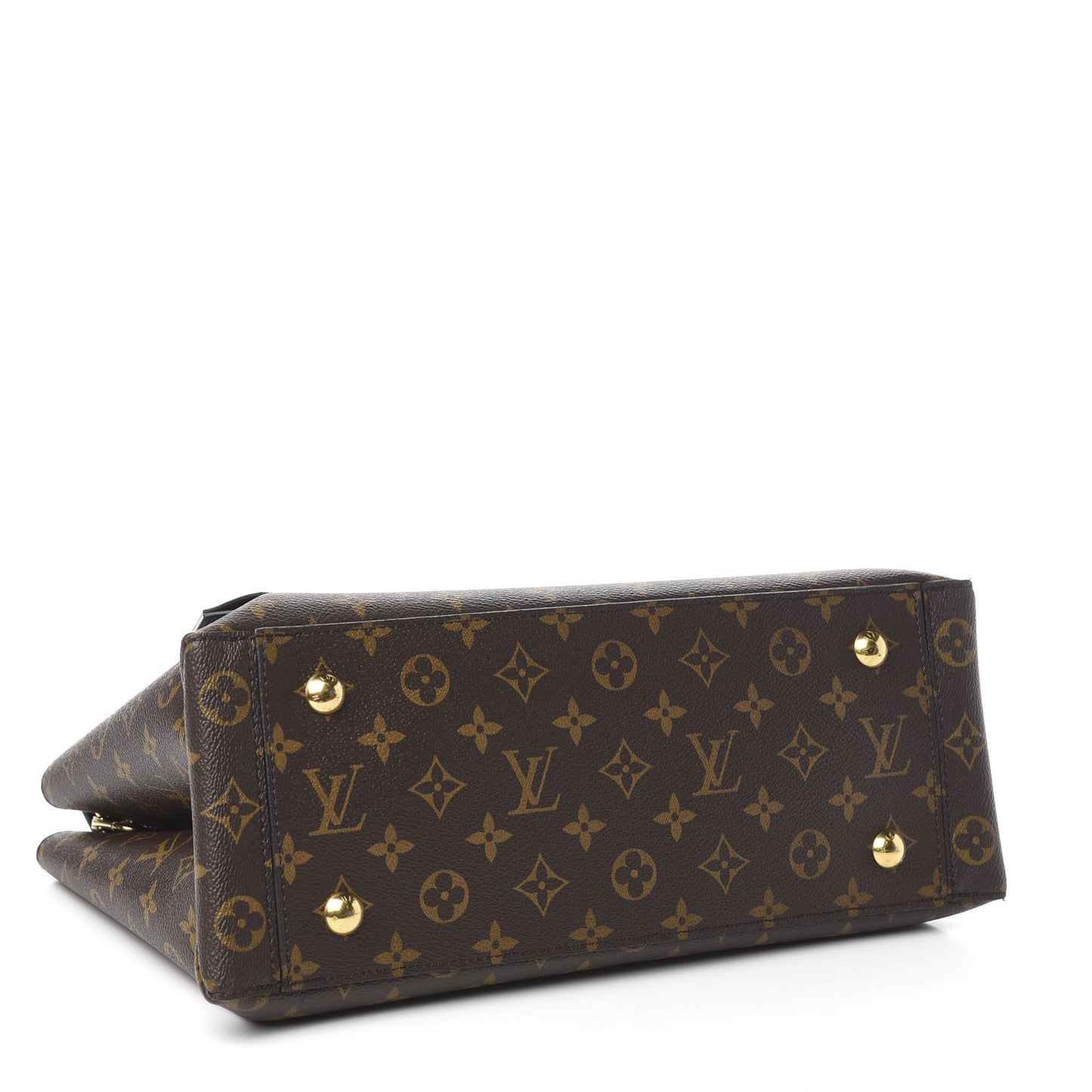 Monogram Flower Tote Black