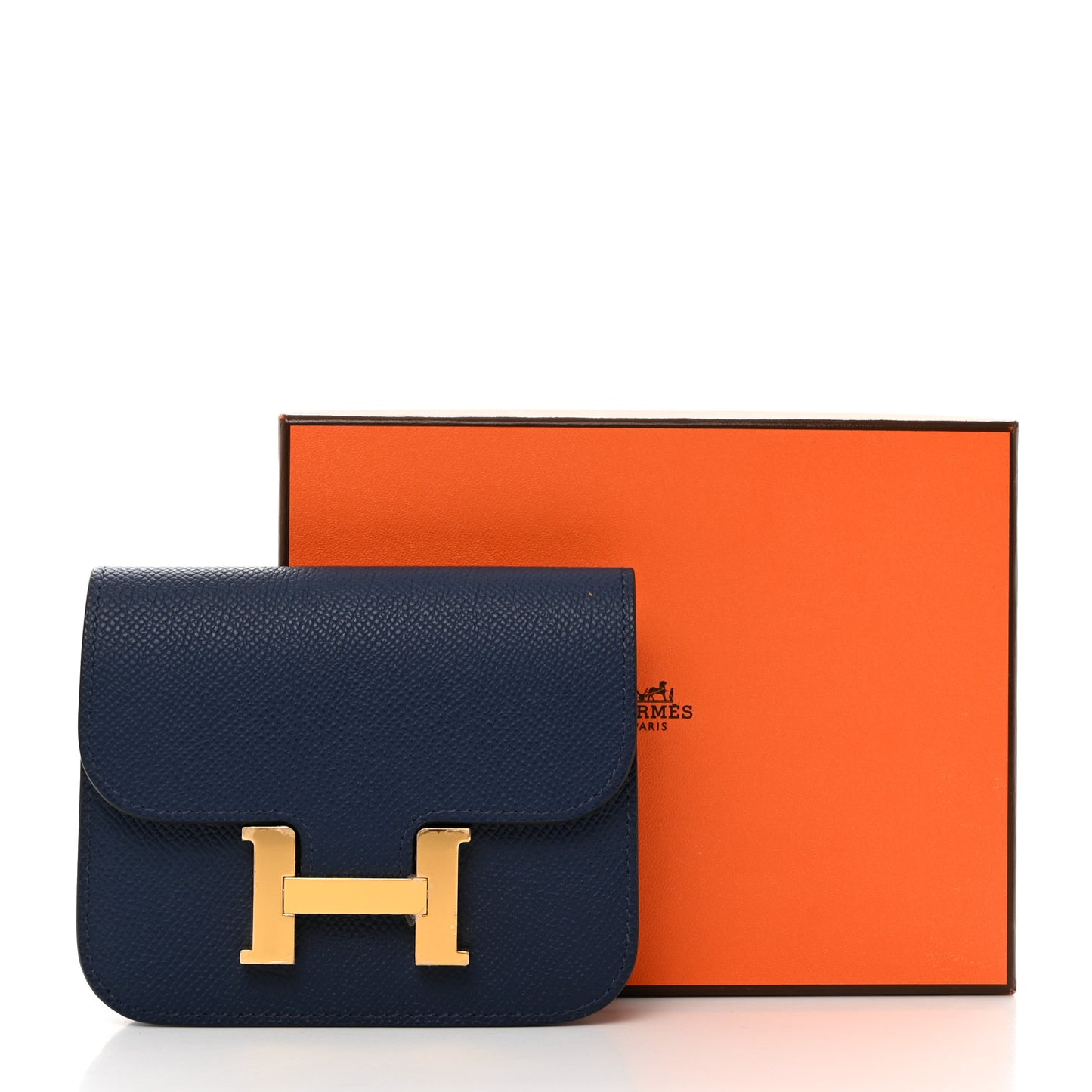 Epsom Constance Slim Wallet Bleu Navy