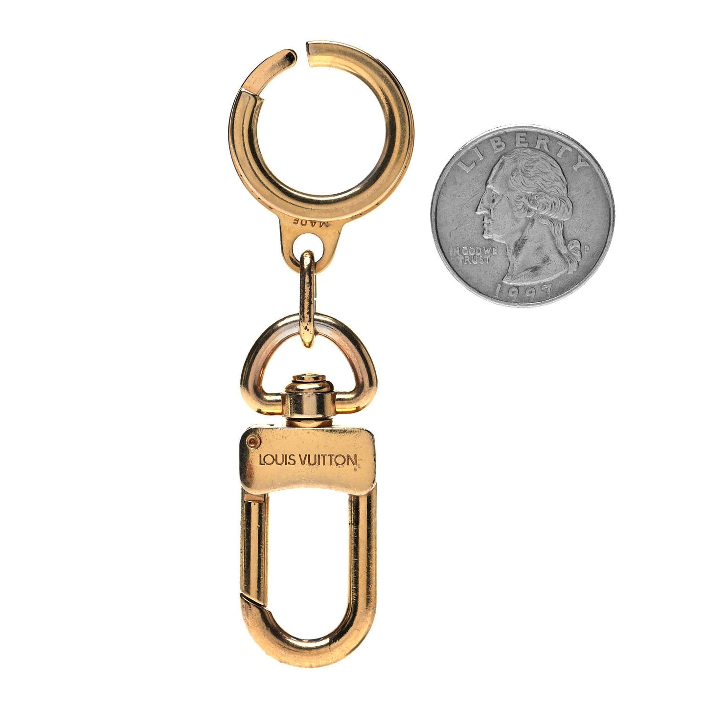 Pochette Extender Key Ring Gold