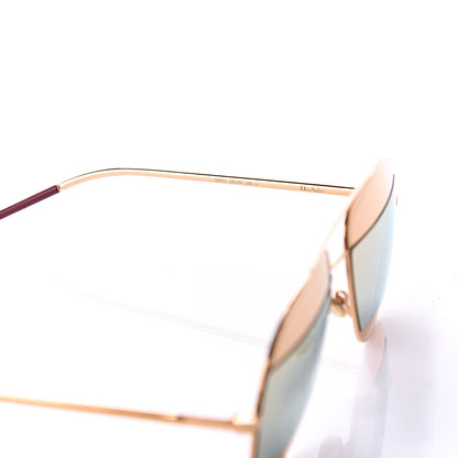 Christian Dior Split 1 Aviator Sunglasses Rose Gold 6 of 7