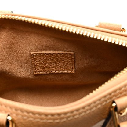 Louis Vuitton Empreinte Monogram Giant Nano Speedy Arizona Creme 5 of 8