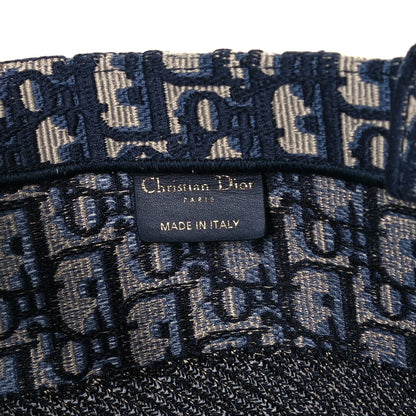 Christian Dior Oblique Medium Book Tote Blue Multicolor 6 of 10