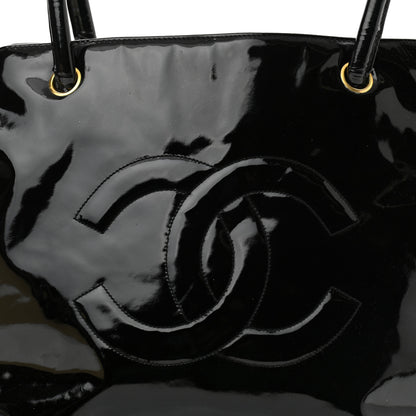 Chanel Patent CC Tote Black 8 of 12