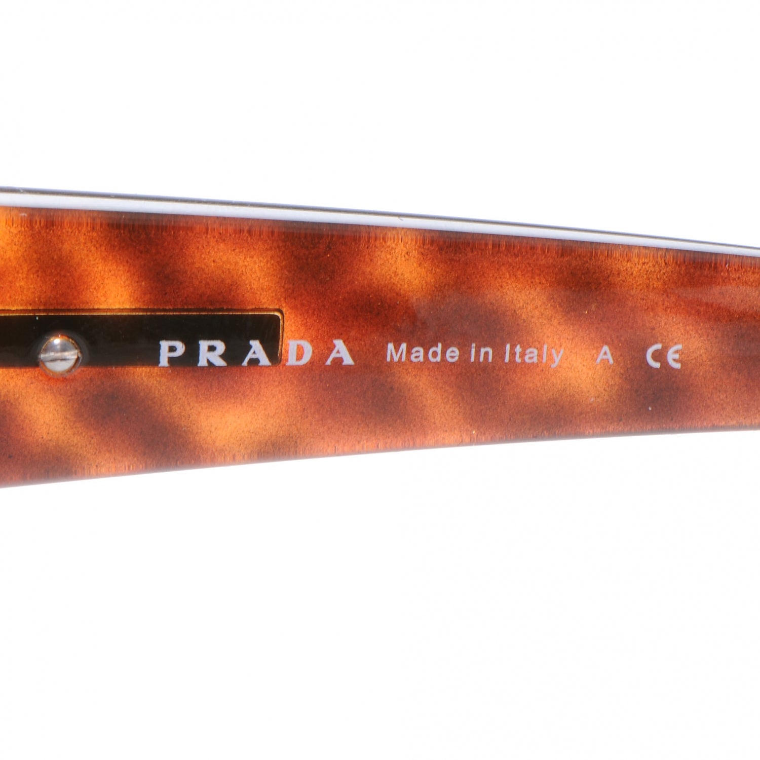 Prada Tortoise Shell Aviator Sunglasses SPR 52G 6 of 6