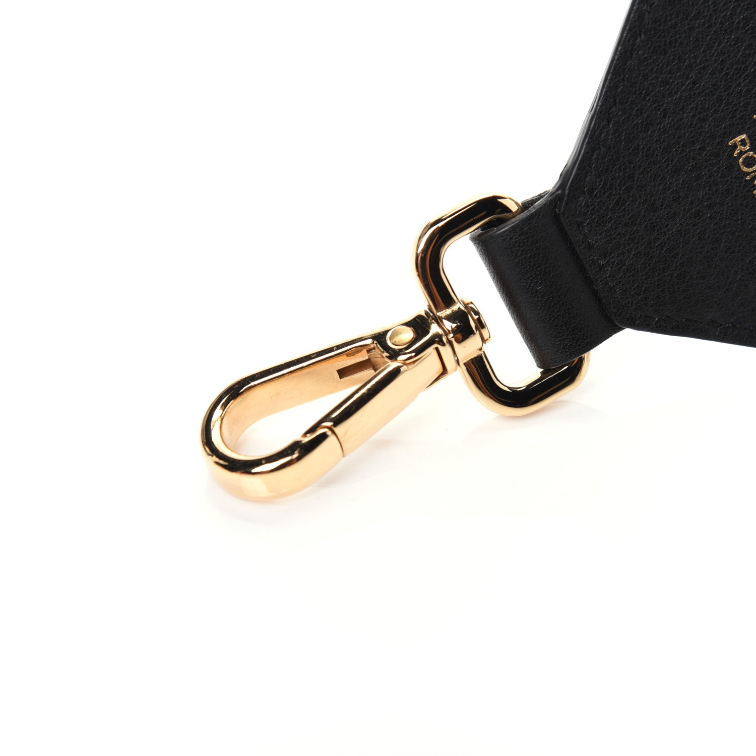 Fendi Ribbon Vitello Seta FF 1974 Adjustable Strap You Black 6 of 8