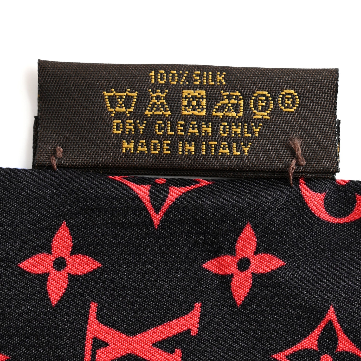 Louis Vuitton Silk Monogram Tribute To Alma BB Bandeau Black 6 of 6