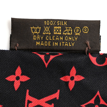 Louis Vuitton Silk Monogram Tribute To Alma BB Bandeau Black 6 of 6