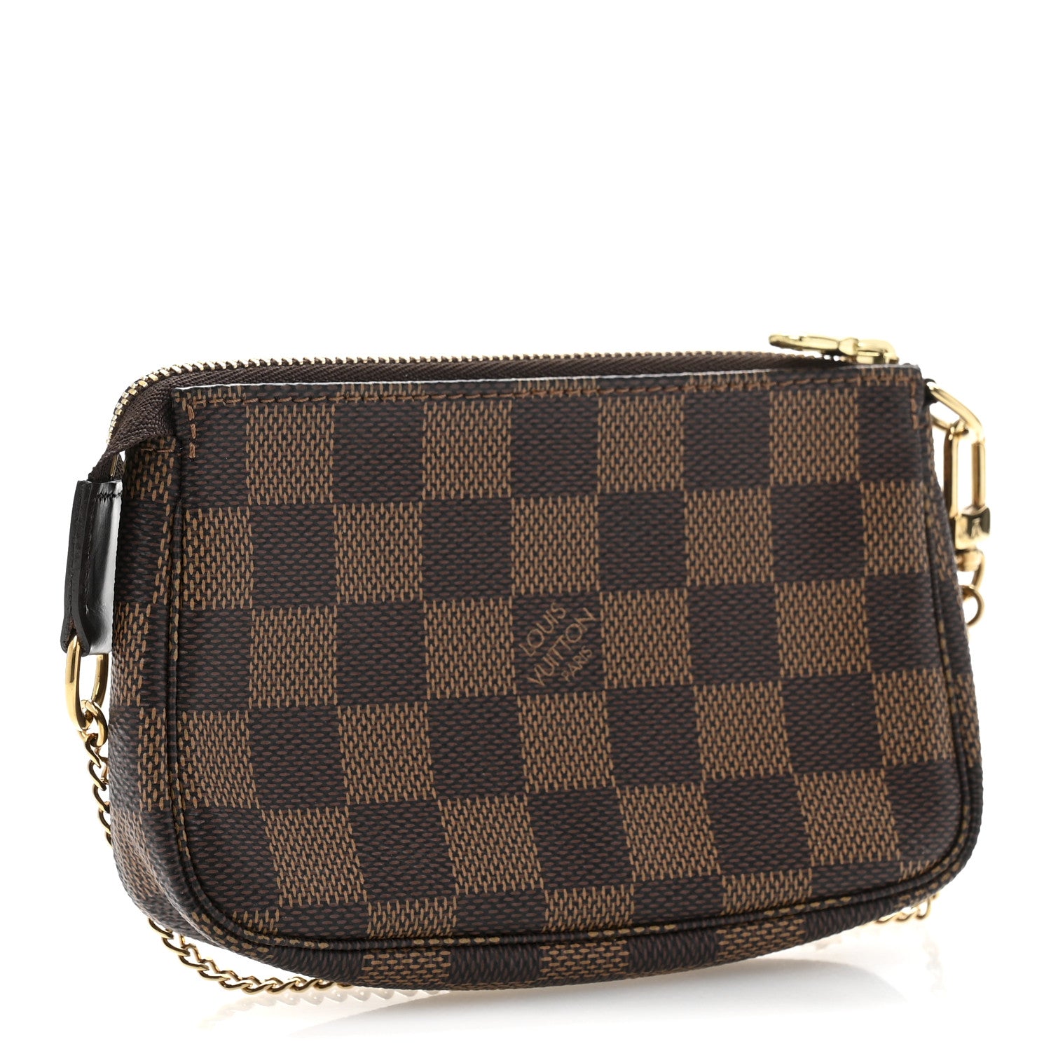 Louis Vuitton Damier Ebene Mini Pochette Accessories 3 of 9