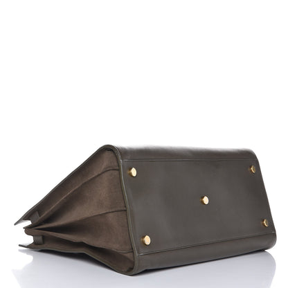 Saint Laurent Calfskin Large Sac De Jour Carryall Mousse 4 of 17