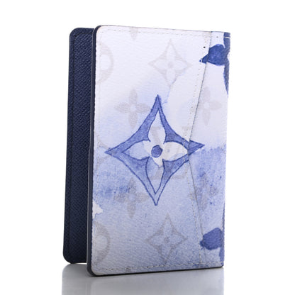 Louis Vuitton Monogram Watercolor Pocket Organizer Blue 3 of 7