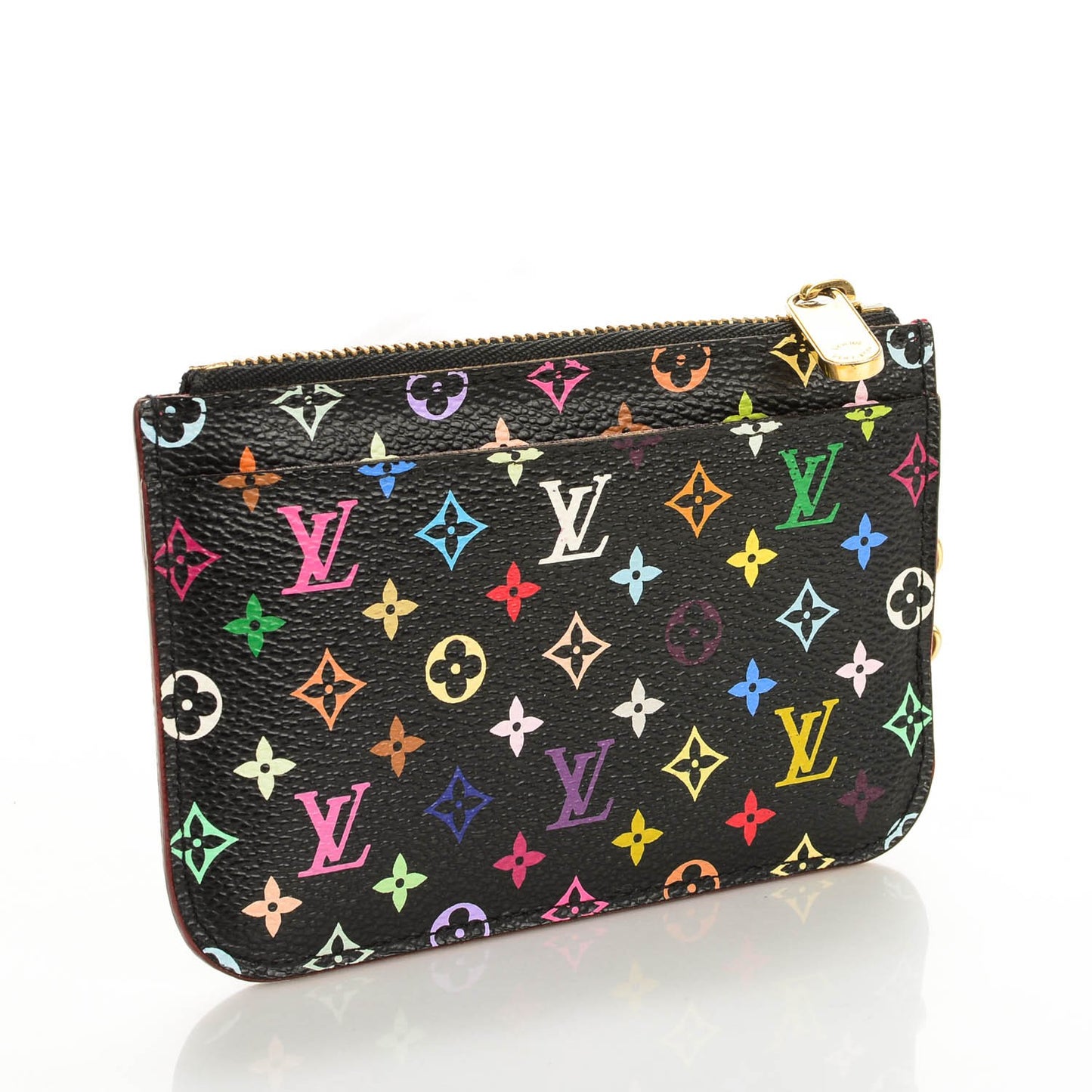 Monogram Multicolor Key Pouch Black Grenade