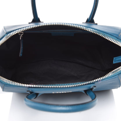 Givenchy Sugar Goatskin Medium Antigona Petrol Blue 5 of 9