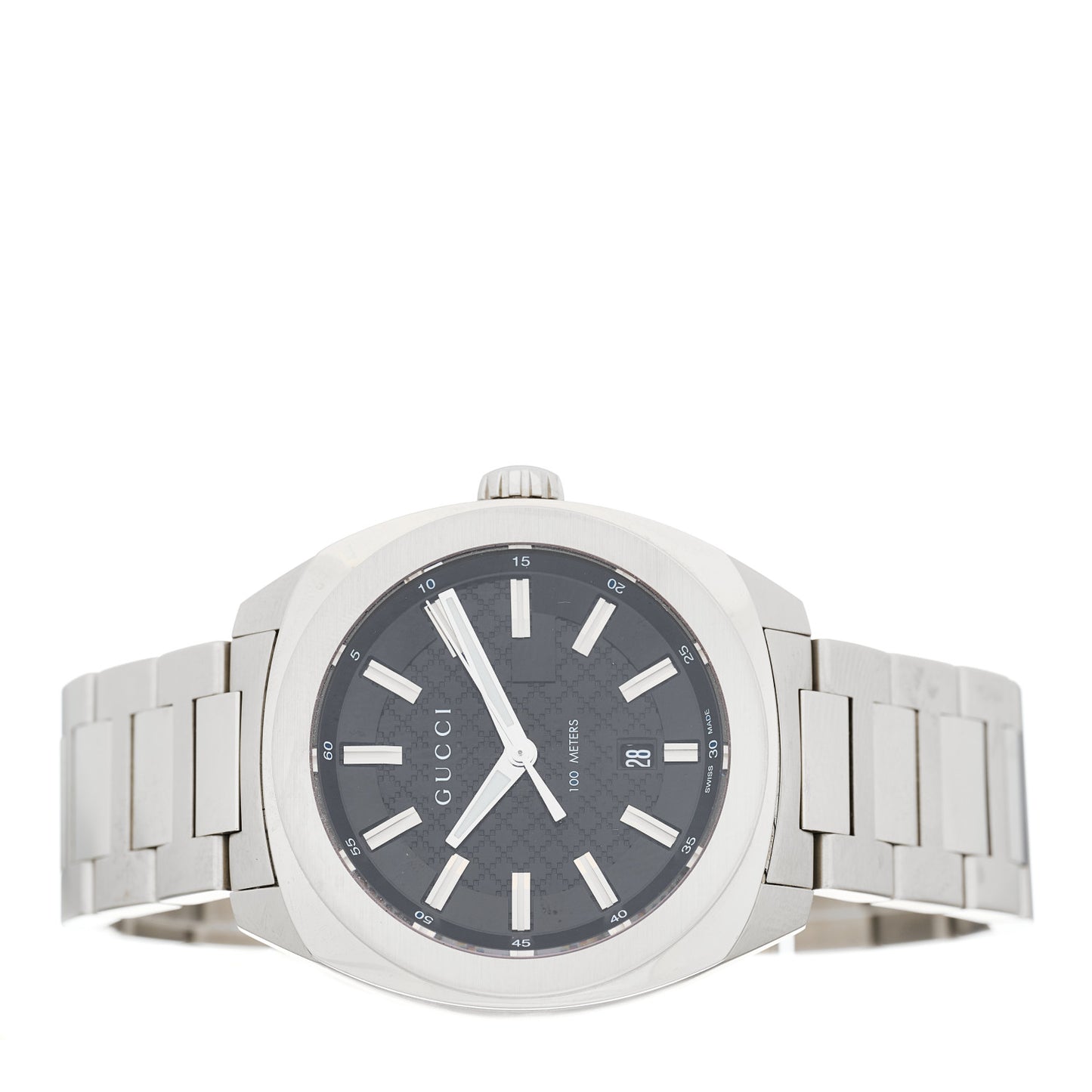 Stainless Steel 40mm GG2570 Quartz Watch Black