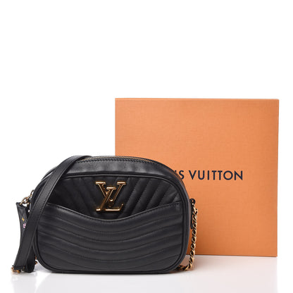 Louis Vuitton Calfskin New Wave Camera Bag Black 12 of 12
