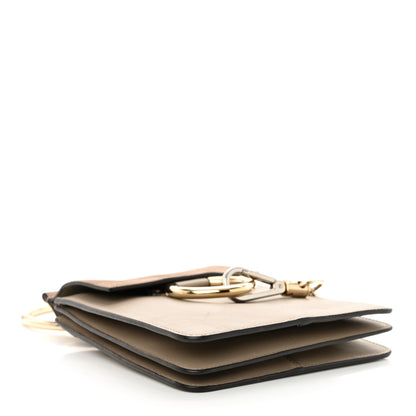 Chloe Suede Calfskin Mini Faye Bracelet Bag Motty Grey 4 of 11