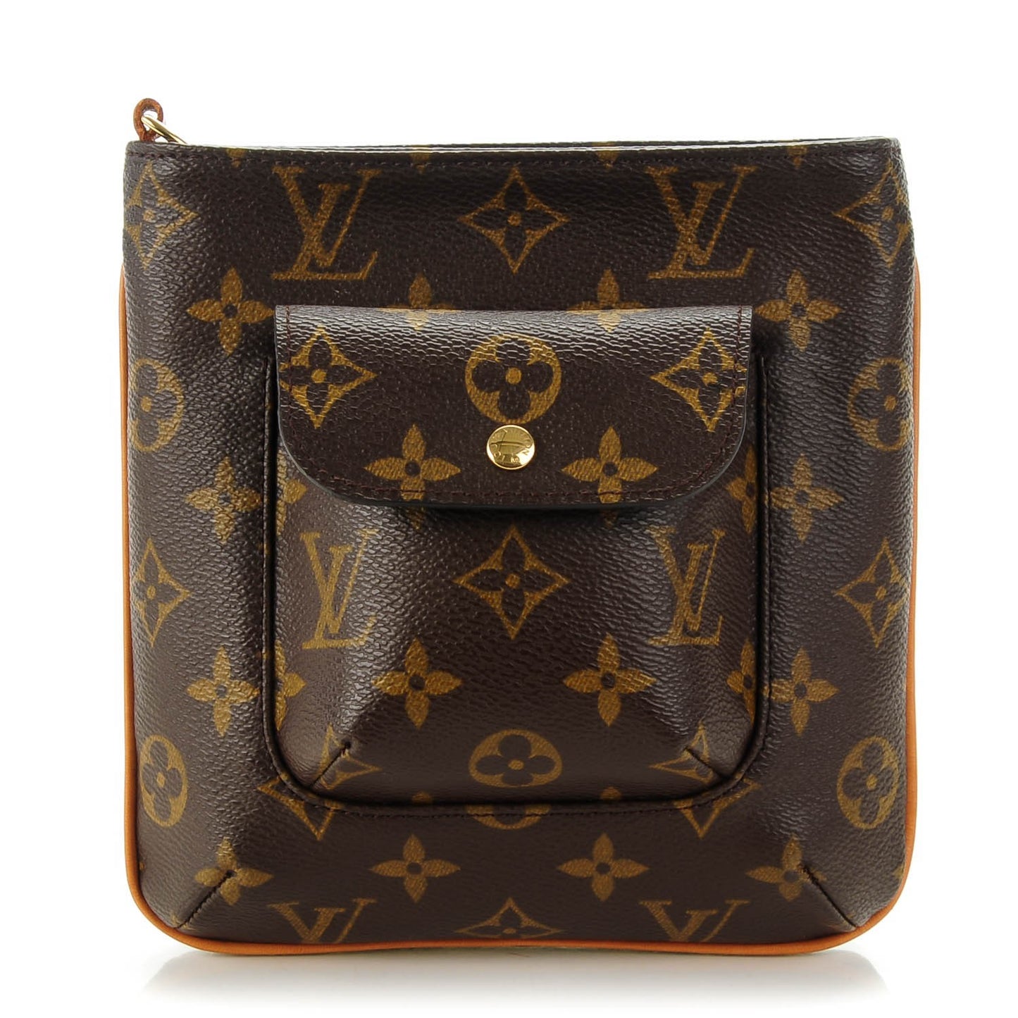 Monogram Partition Wristlet