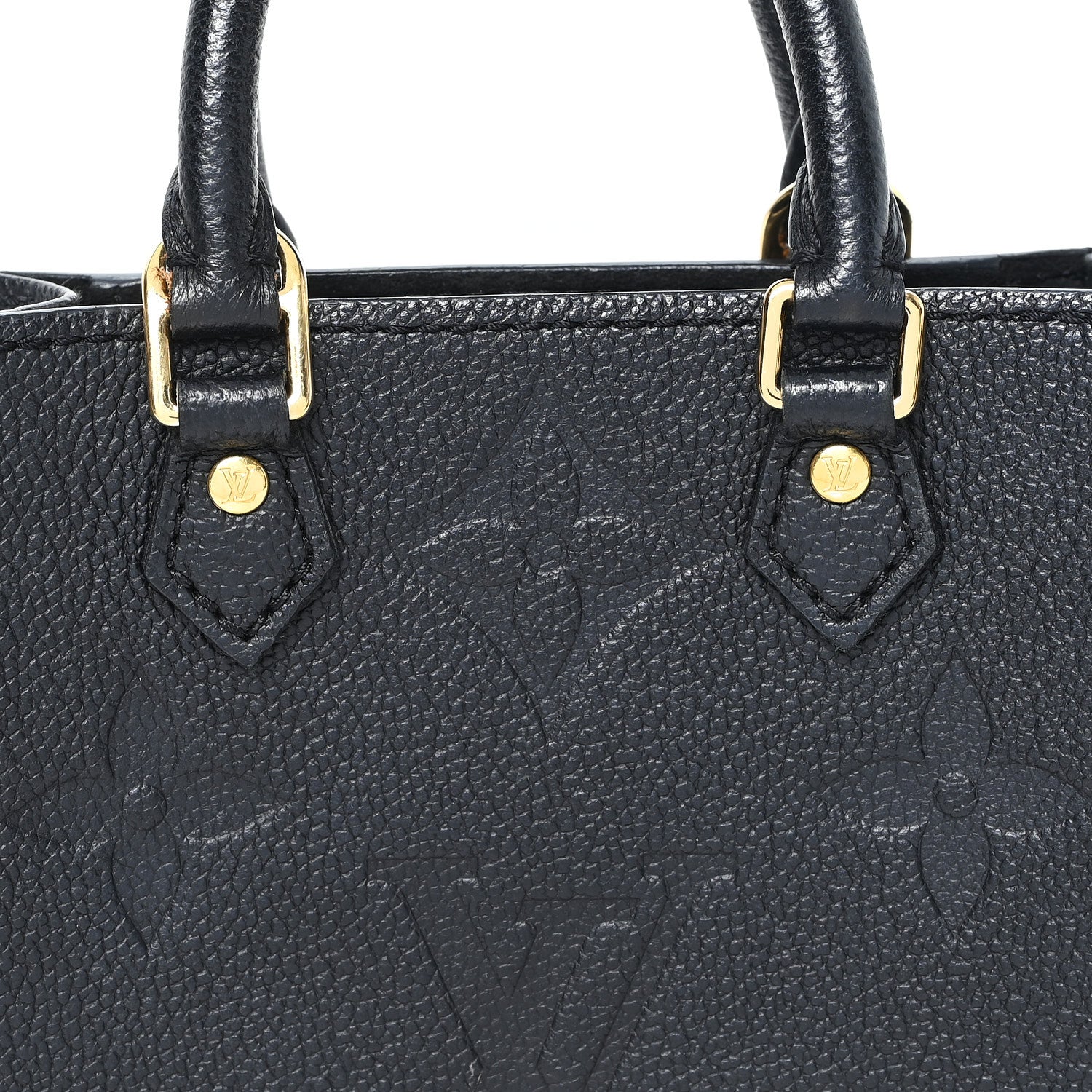Louis Vuitton Empreinte Monogram Giant Petit Sac Plat Black 8 of 10