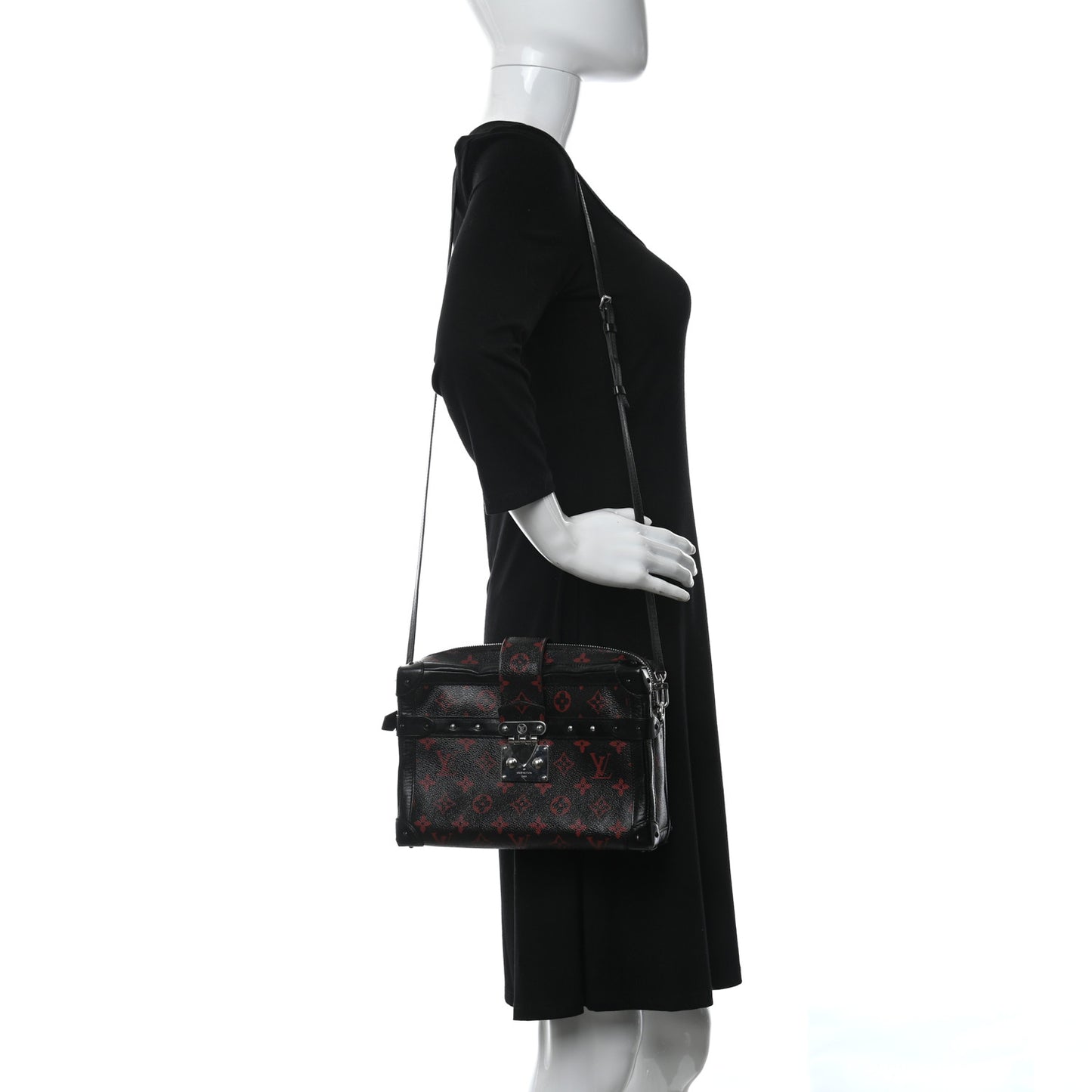 Monogram Petite Malle Soft MM Infrarouge