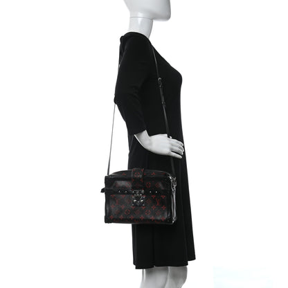 Louis Vuitton Monogram Petite Malle Soft MM Infrarouge 4 of 18
