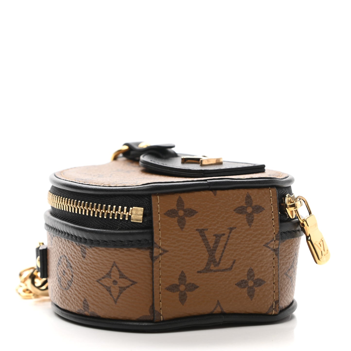 Reverse Monogram Boite Chapeau Necklace