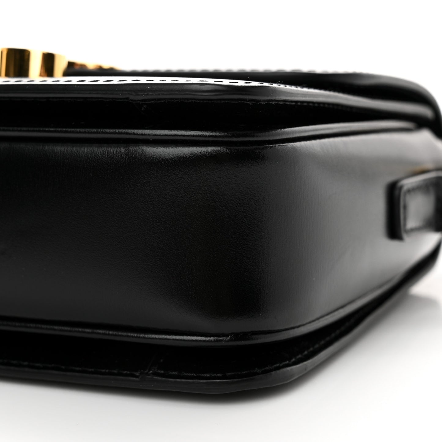 Shiny Calfskin Teen Triomphe Black