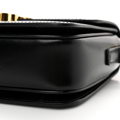 Celine Shiny Calfskin Teen Triomphe Black 11 of 15