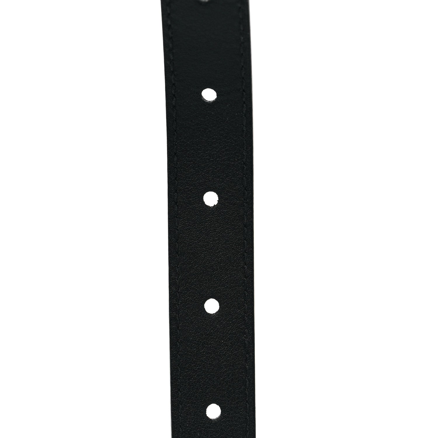 Gucci Calfskin Double G 20mm Belt 80 32 Black 3 of 4