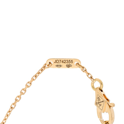 Van Cleef & Arpels 18K Yellow Gold Mother of Pearl Sweet Alhambra Bracelet 4 of 5