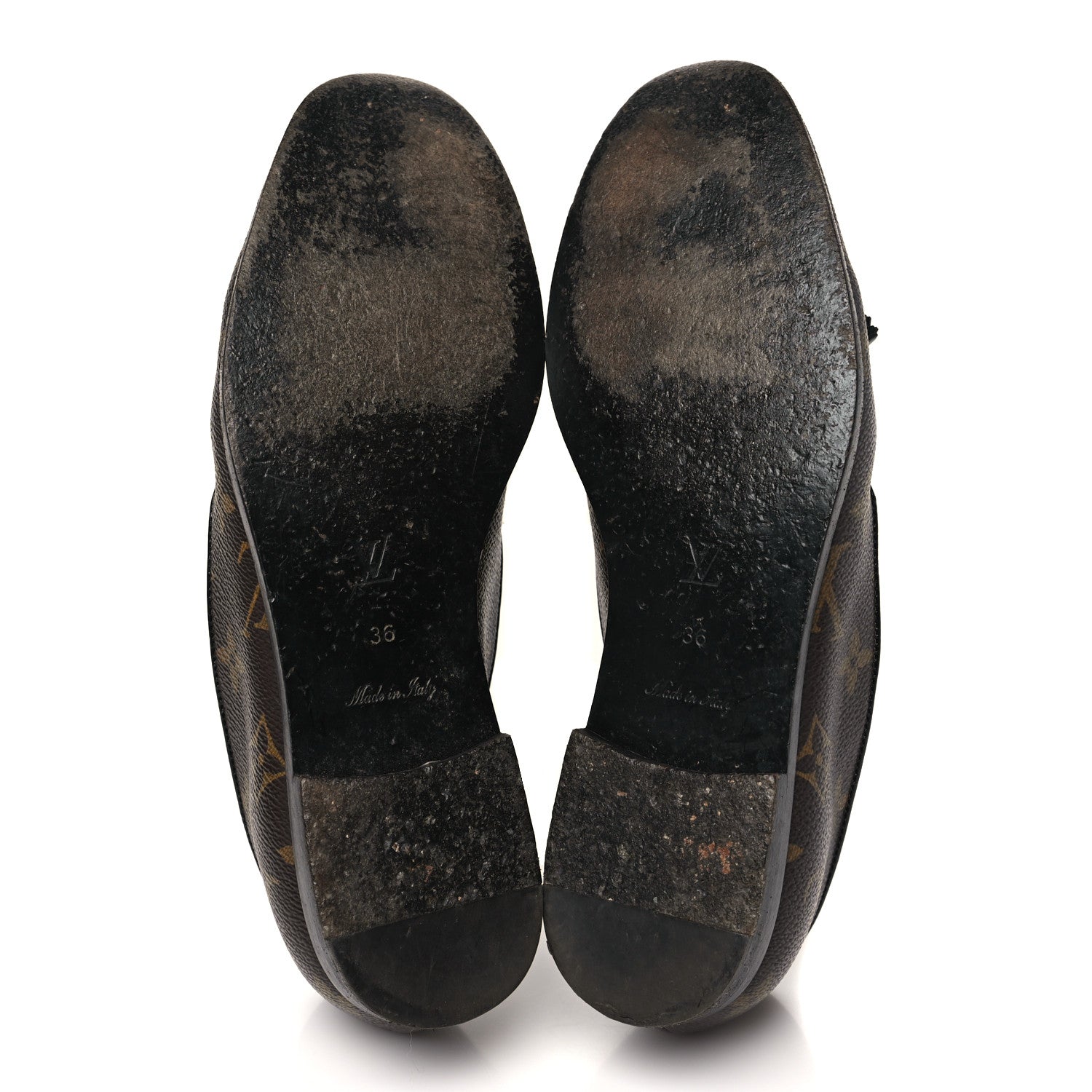 Louis Vuitton Monogram Society Loafers 36 6 of 11