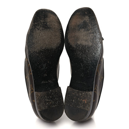 Louis Vuitton Monogram Society Loafers 36 6 of 11