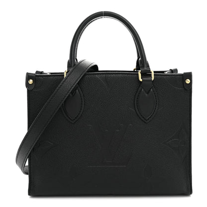 Louis Vuitton Empreinte Monogram Giant Onthego PM Black 1 of 9