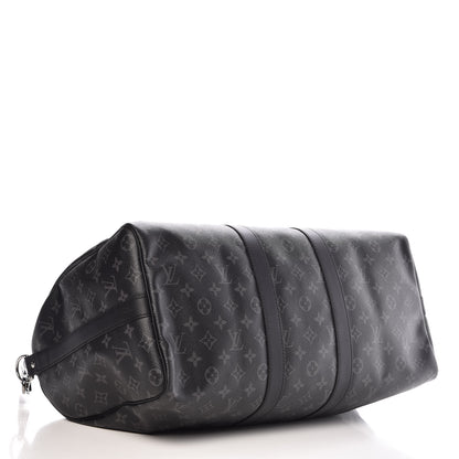 Louis Vuitton Monogram Eclipse Keepall Bandouliere 45 4 of 12