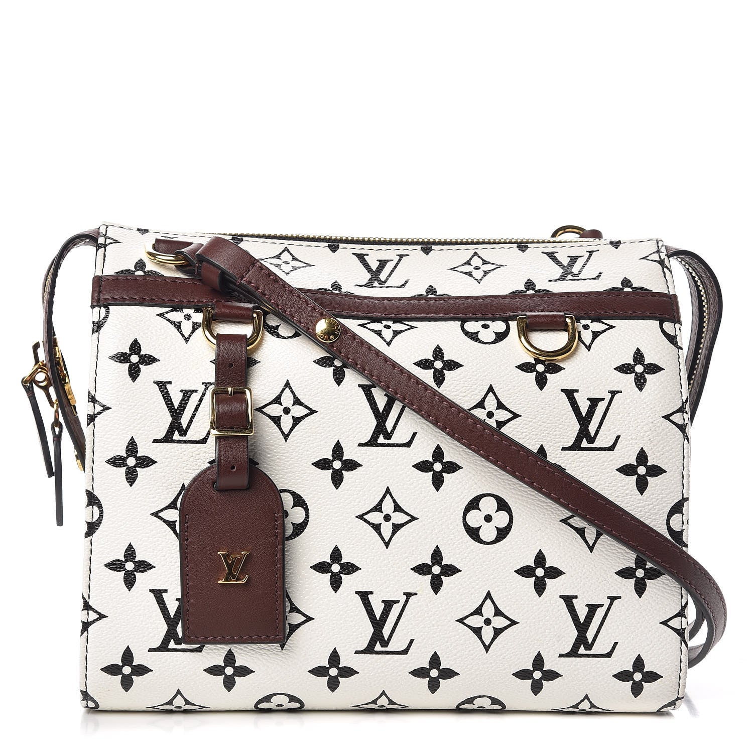Louis Vuitton Monogram Speedy Amazon PM White Chocolat 1 of 14