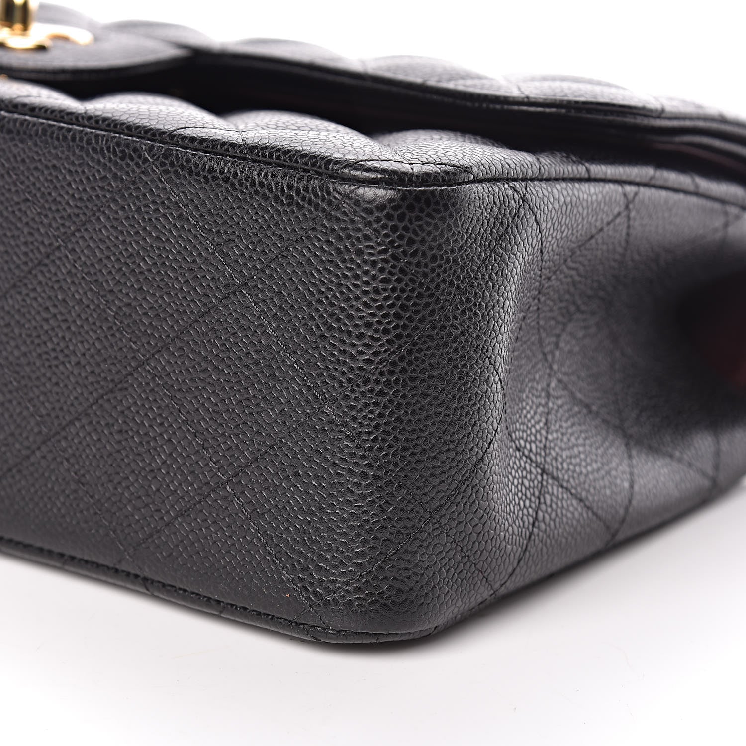 Chanel Caviar Quilted Jumbo Double Flap Black 9 of 11