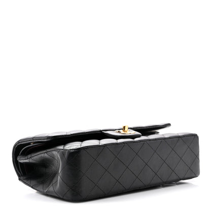 Chanel Lambskin Quilted Medium Double Flap Black 4 of 10