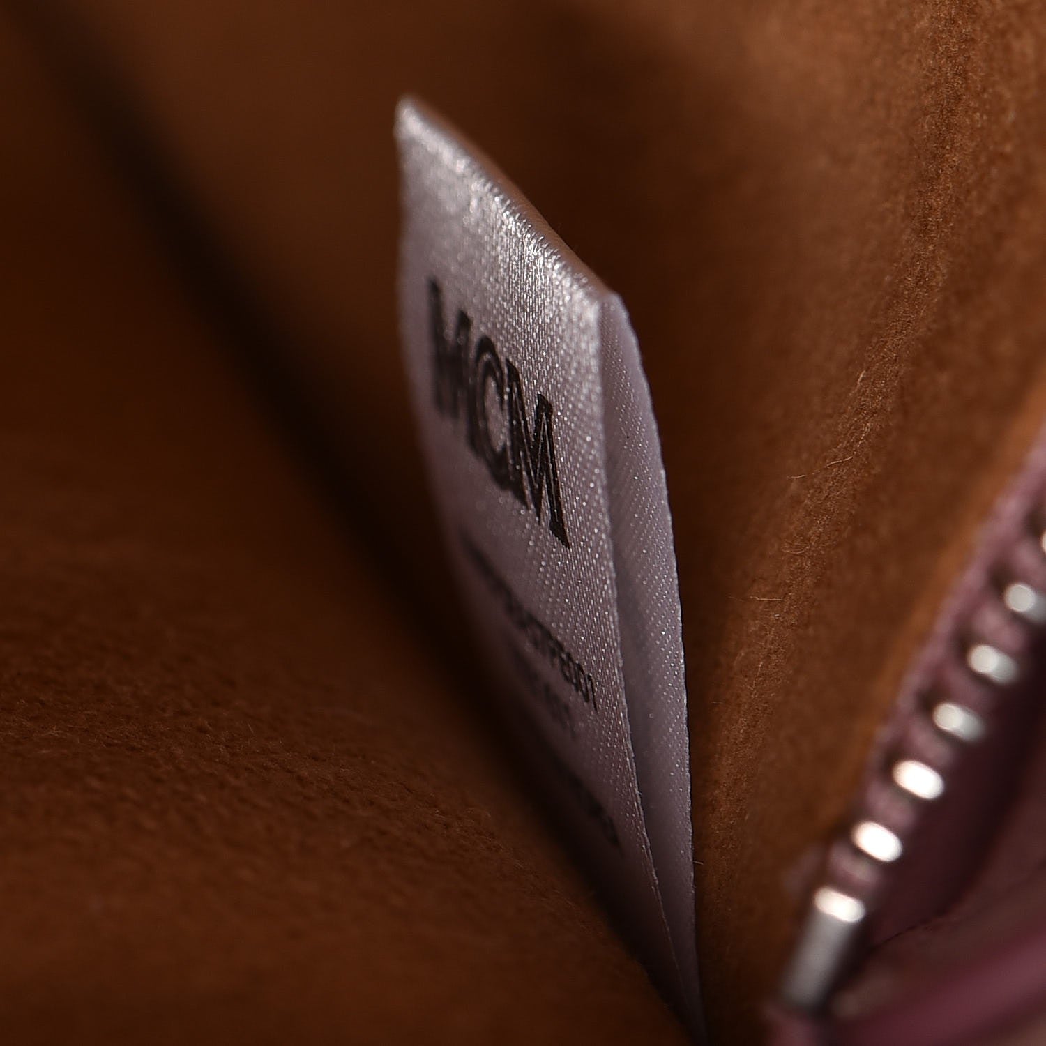 MCM Grained Calfskin Medium Ella Boston Pale Mauve 10 of 12