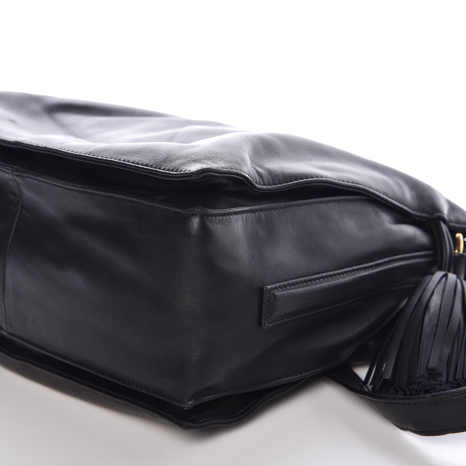 Loewe Calfskin Flamenco Shoulder Bag Black 8 of 10