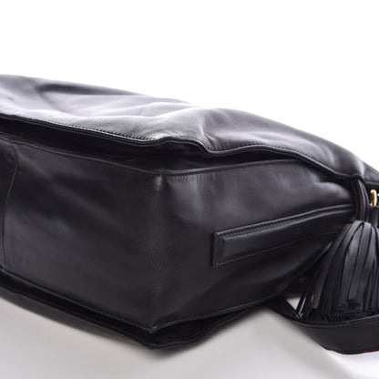 Loewe Calfskin Flamenco Shoulder Bag Black 8 of 10