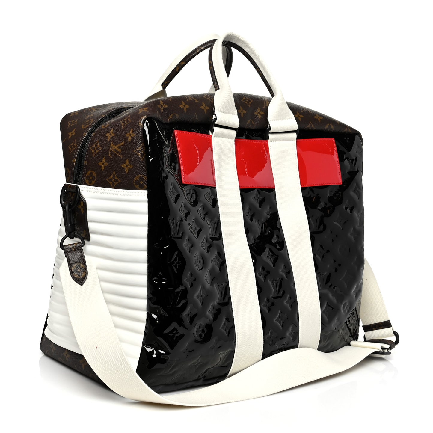 Patent Embossed Monogram Carry All GM Black