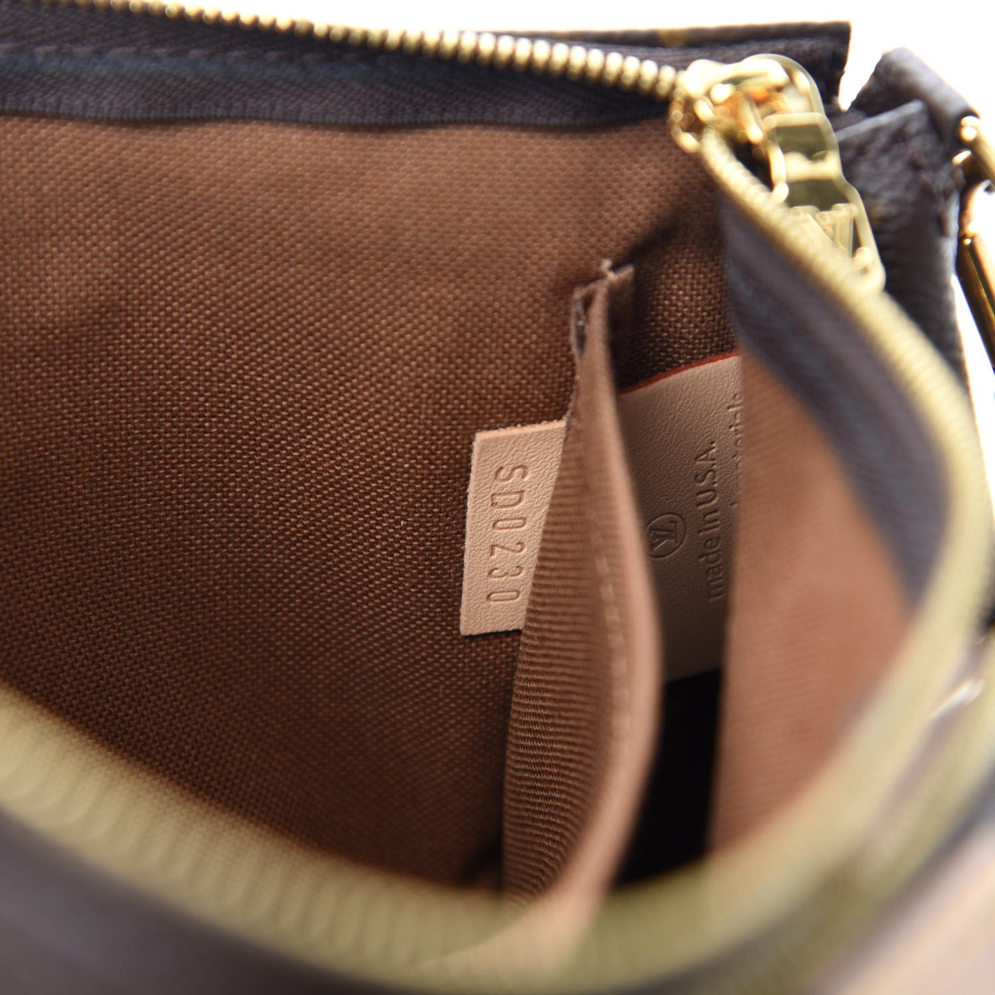 Monogram Multi Pochette Accessories Kaki