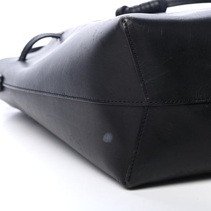 Mansur Gavriel Calfskin Mini Bucket Bag Black Flamma 5 of 5