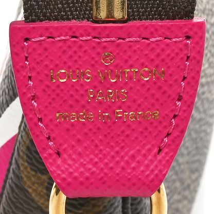 Louis Vuitton Monogram 2018 Christmas Animation Mini Bears Pochette Accessories 7 of 10