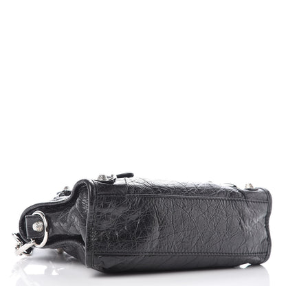 Balenciaga Agneau Giant 12 Silver Hardware Mini City Black 4 of 11