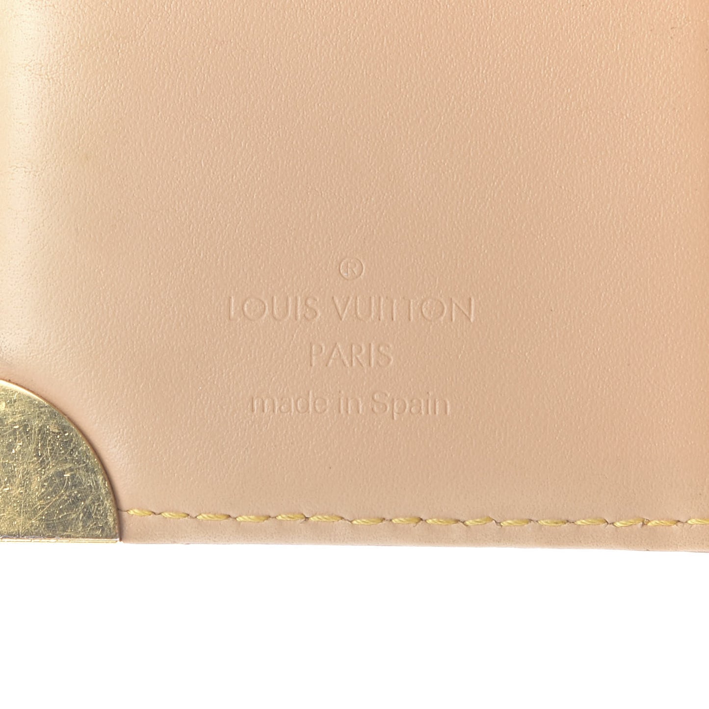 Monogram Multicolor Small Ring Agenda Cover Black