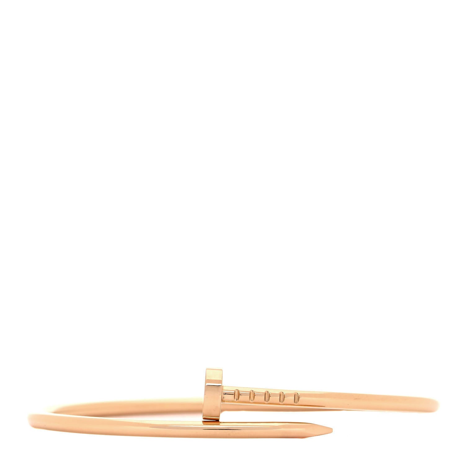 Cartier 18K Pink Gold Small Juste Un Clou Bracelet 16 1 of 5